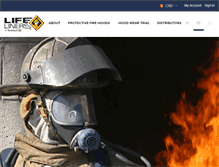 Tablet Screenshot of lifeliners.com